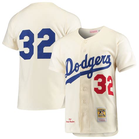 dodgers cream jersey